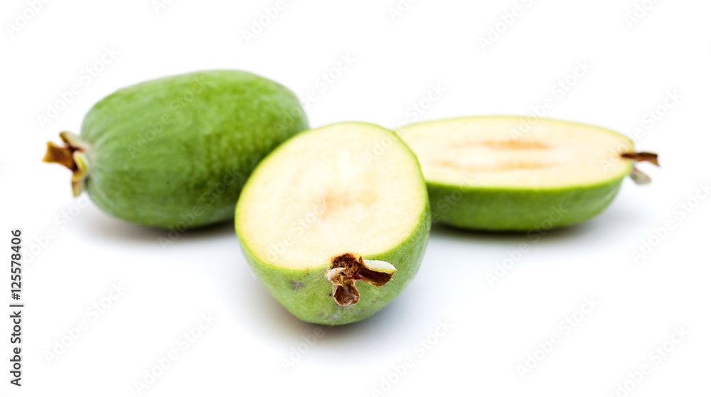 green feijoa fruit