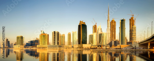 Business bay of Dubai, UAE © boule1301