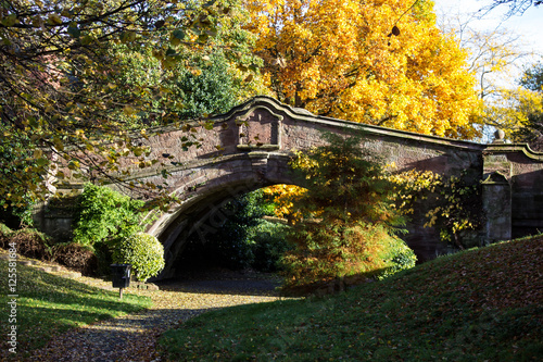 Port Sunlight Dell Bridge photo