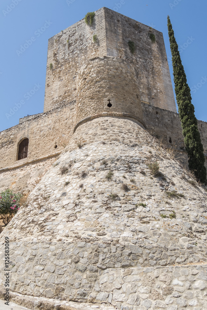 Santiago Castle of Sanlucar de Barrameda, Cadiz, Spain