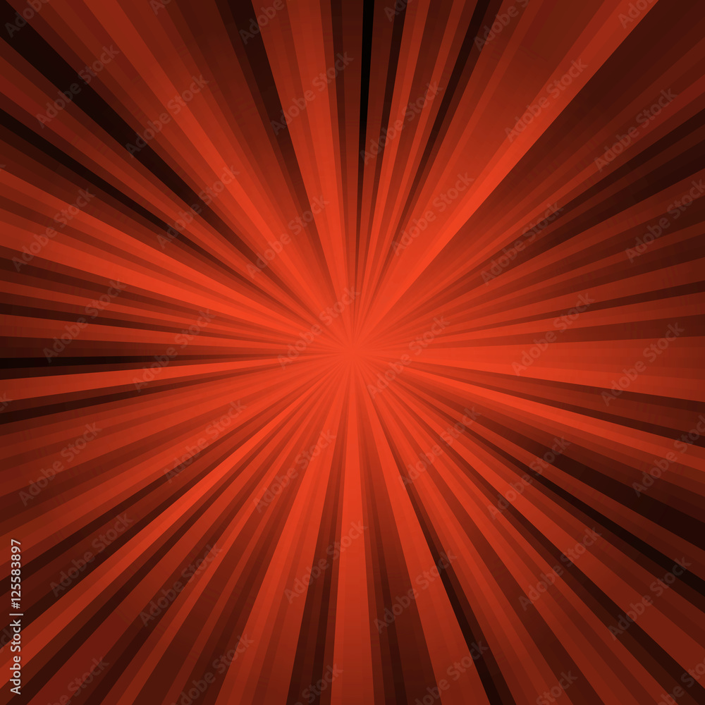 Obraz premium colored stripes on a light background, abstract illustration pattern. Rays laser red, black
