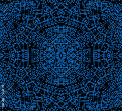 Abstract concentric pattern background