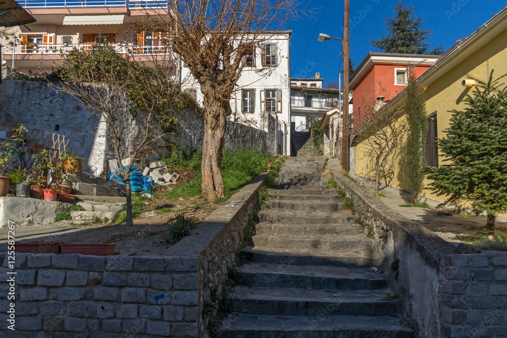 Typical Street in old town of Xanthi, East Macedonia and Thrace, Greece Typical Street in old town of Xanthi, East Macedonia and Thrace, Greece