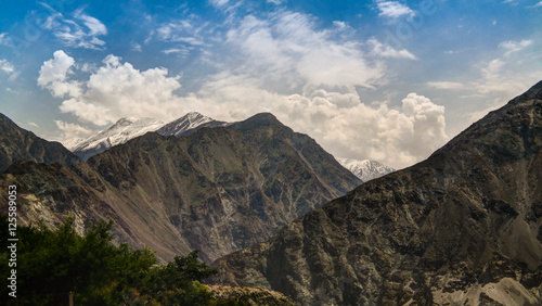 Panorama of Nanga-Parbat mountain, Gilgit-Baltistan province, Pakistan