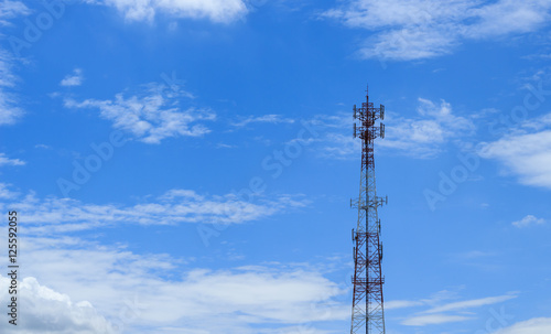 Antenna transmission tower