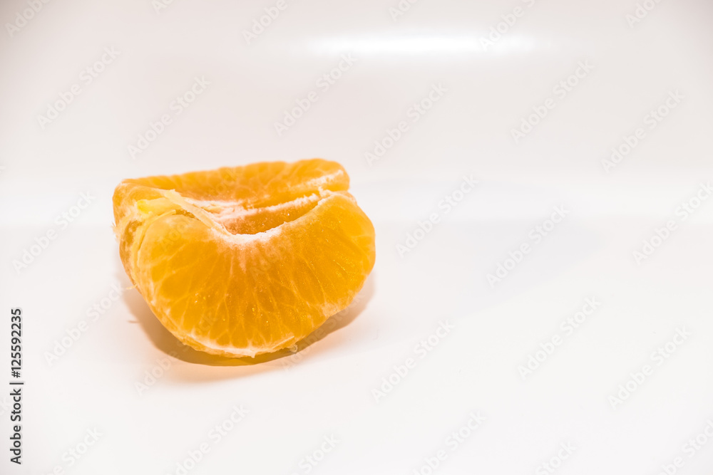 Isolated mandarine Isolated mandarine
