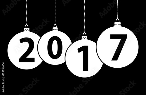 new year 2017 christmas bubbles