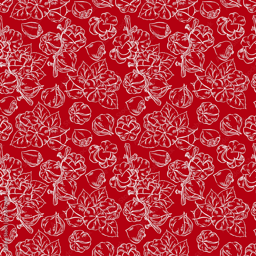 seamless sketch dark red guarana seamless sketch dark red guarana