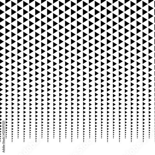 Horizontally repeatable halftone background / pattern fading fro