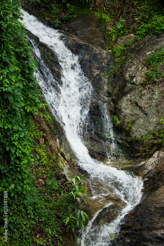 Flowing water