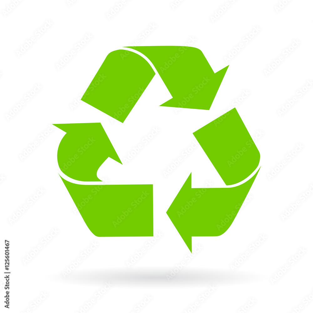 Obraz premium Recycle cycle symbol