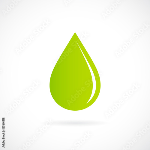 Green drop icon