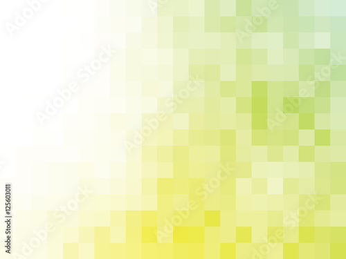 yellow green mosaic background