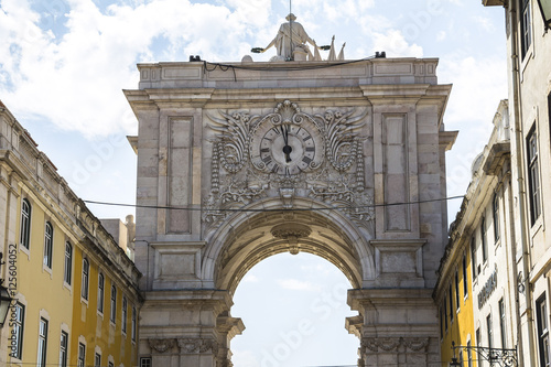 Arco da Rua Augusta in Lisbon, Portugal