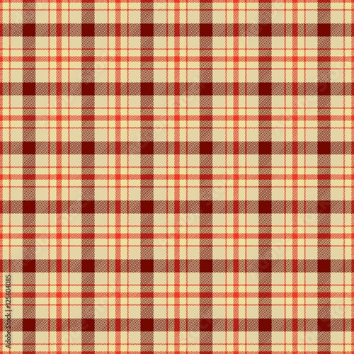 Orange and brown seamless checkered pattern design