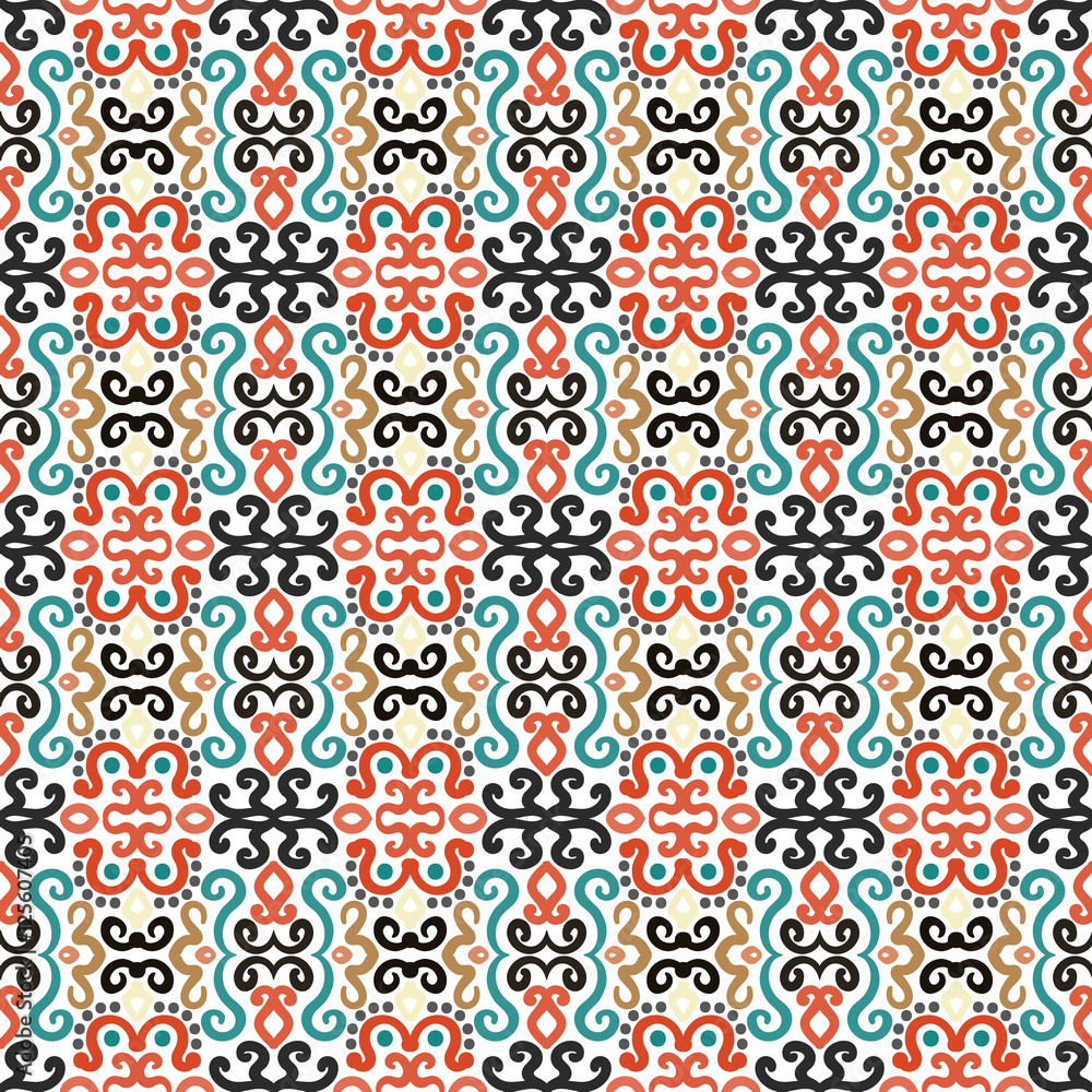 Bright Curly Pattern Bright Curly Pattern