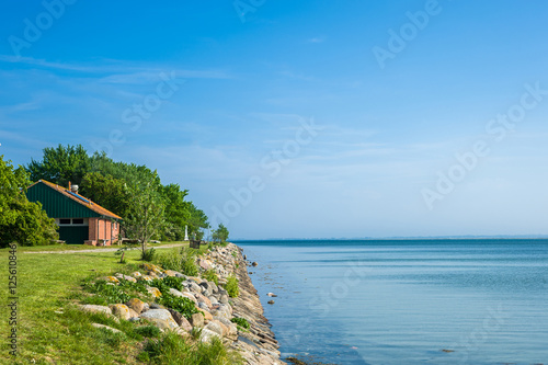 Die Bucht Orther Reede in Orth auf Fehmarn photo