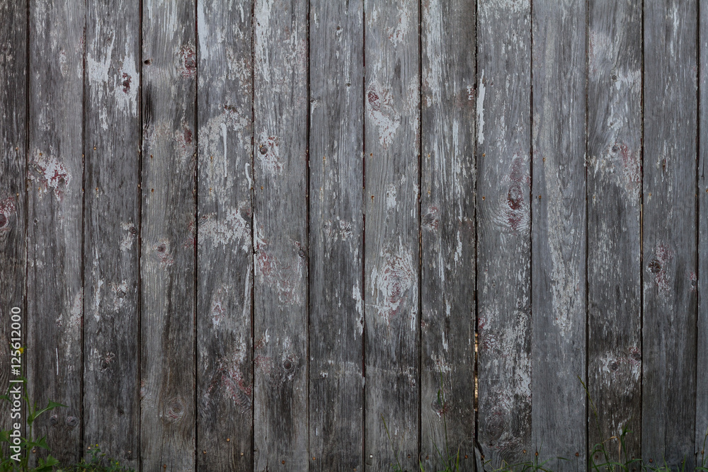 Naklejka premium Old White Washed Barn Boards