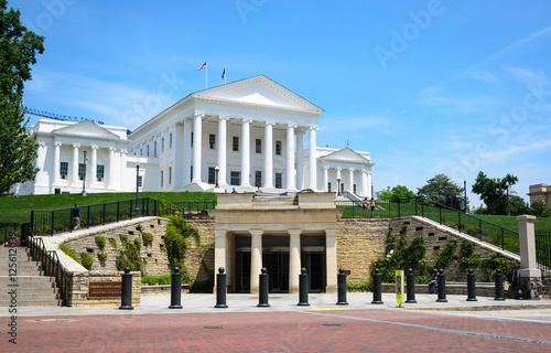 Canvas Print Virginia State Capitol