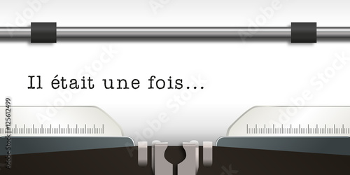 Machine à écrire - Ecrivain - inspiration