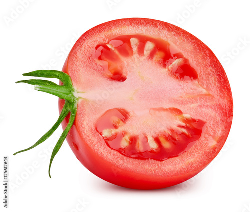 Wallpaper Mural Tomato isolated on white Torontodigital.ca