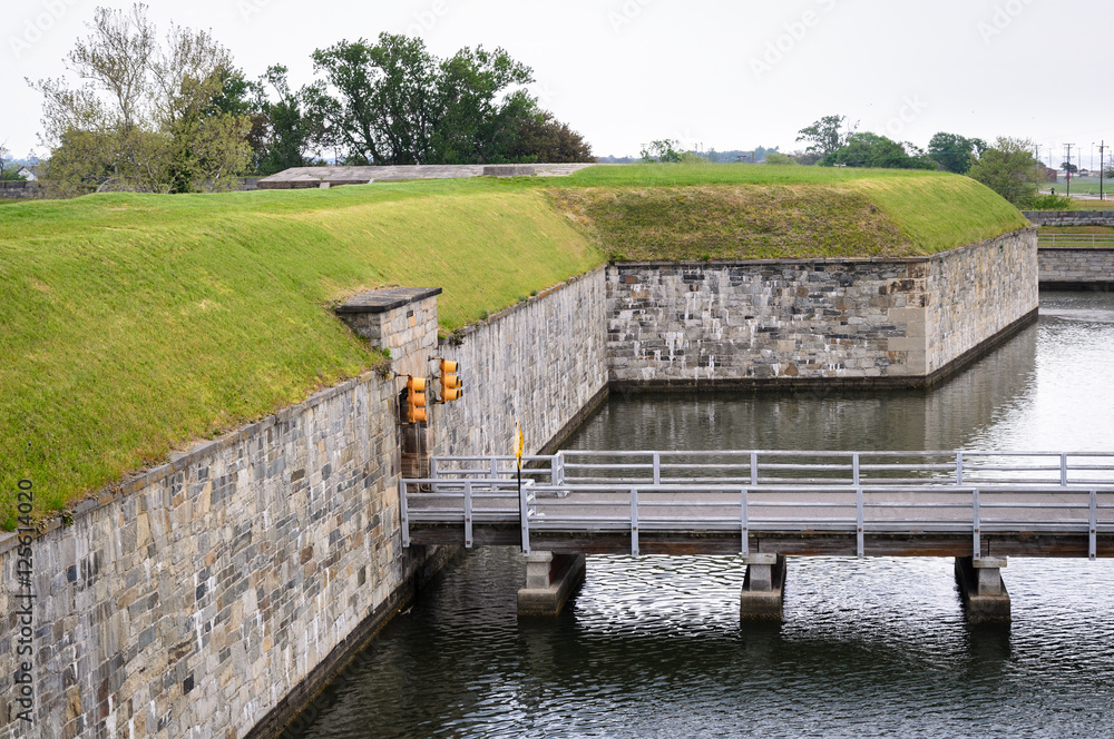 Fototapeta premium Fort Monroe National Monument
