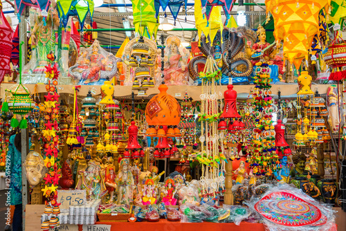 Souvenir in gift shops at Little India, Singapore
