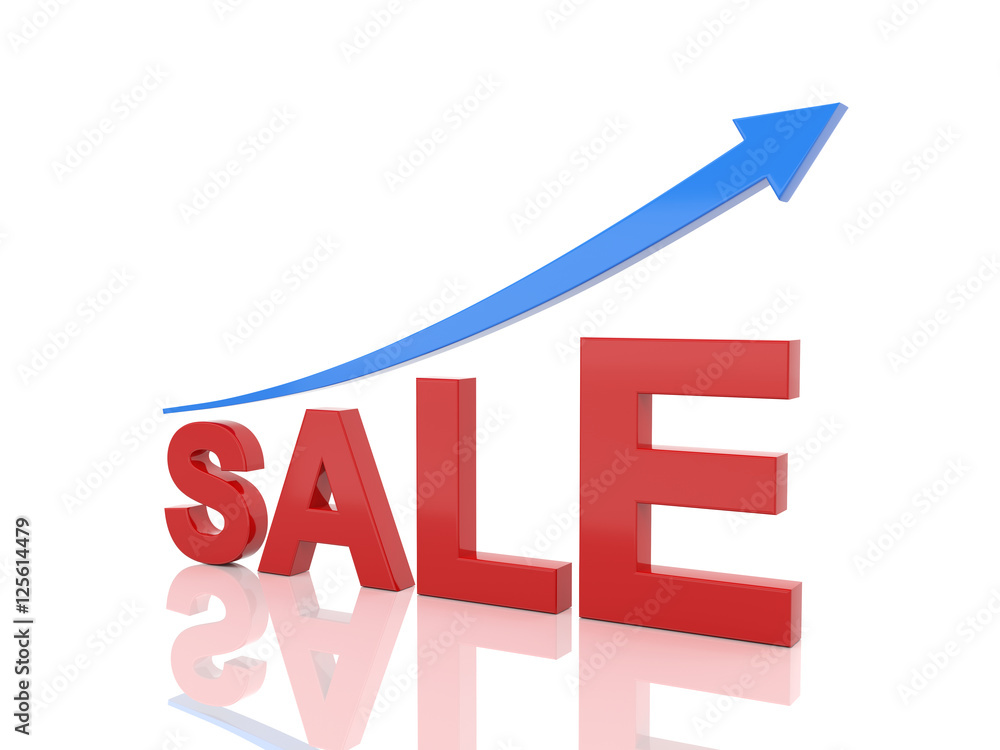 Sale concept - 3D Rendering Image Sale concept - 3D Rendering Image