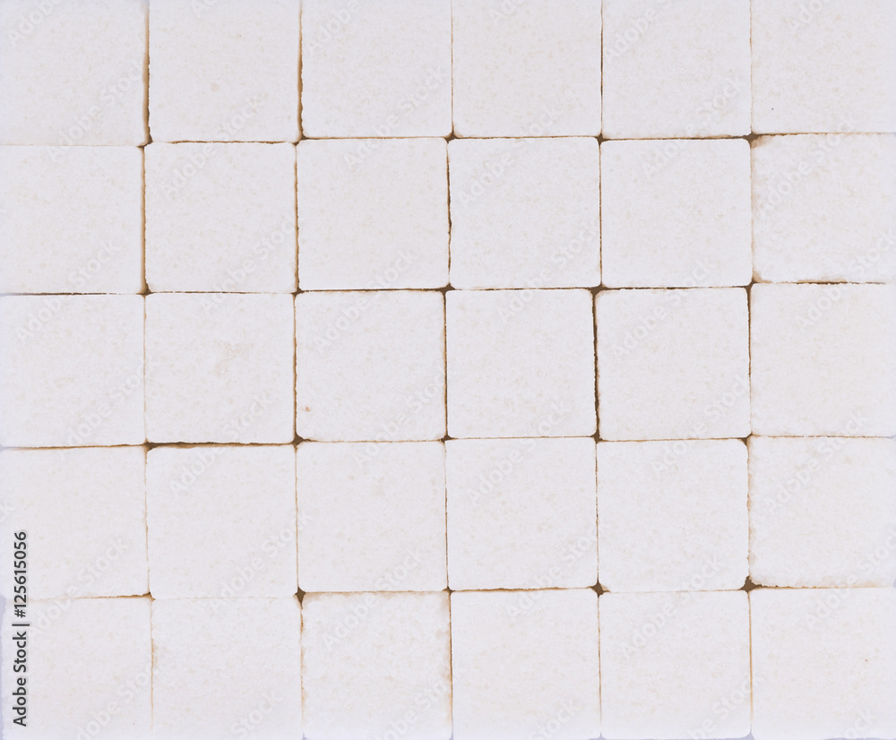 Naklejka premium sugar cube background