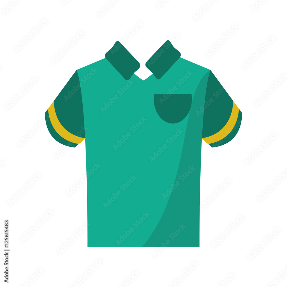 Sport tshirt con. sport competition and game theme. Isolated design. Vector illustration Sport tshirt con. sport competition and game theme. Isolated design. Vector illustration