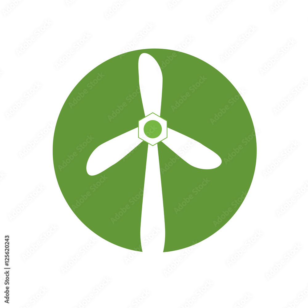 wind energy green alternative vector illustration design wind energy green alternative vector illustration design