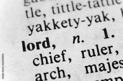 Obraz na plátne Lord