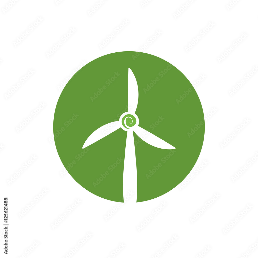 wind energy green alternative vector illustration design wind energy green alternative vector illustration design