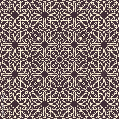 Seamless pattern with beige...