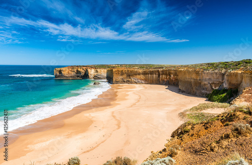 Leinwand Poster Beautiful coastline on the Great Ocean Road, Victoria - Australi