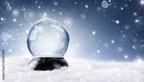 Snow Globe - Christmas Magic Ball
 photo