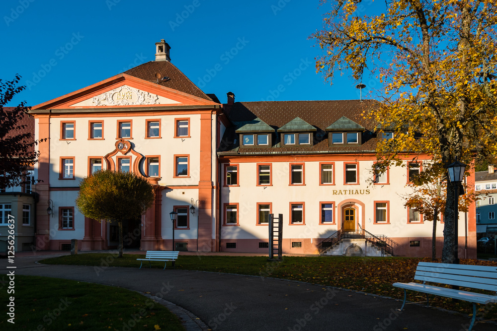 Naklejka premium Rathaus von St. Blasien