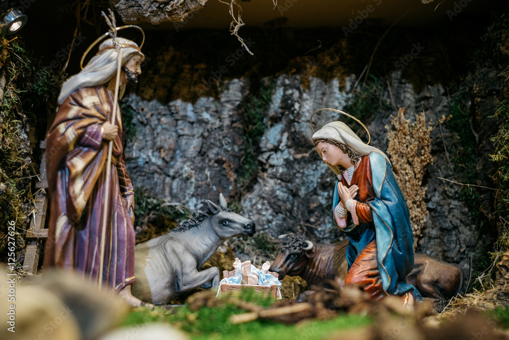 Bible diorama. Stock Photo | Adobe Stock