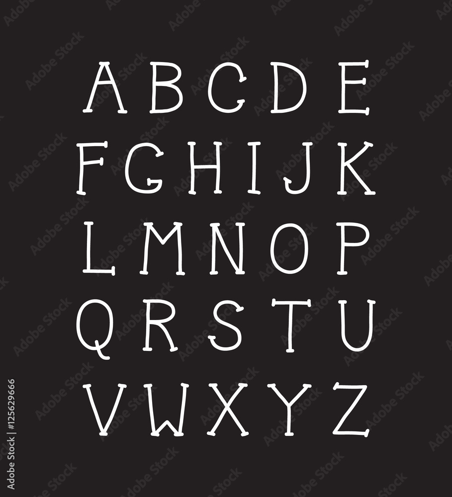 Alphabet poster Alphabet poster