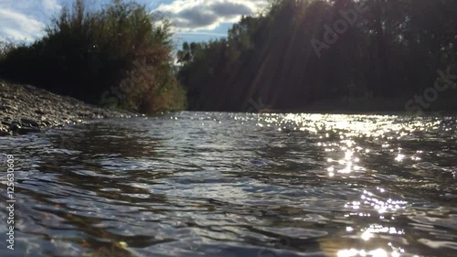 Leitha im Gegenlicht