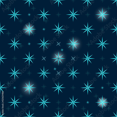 Christmas star background. 
