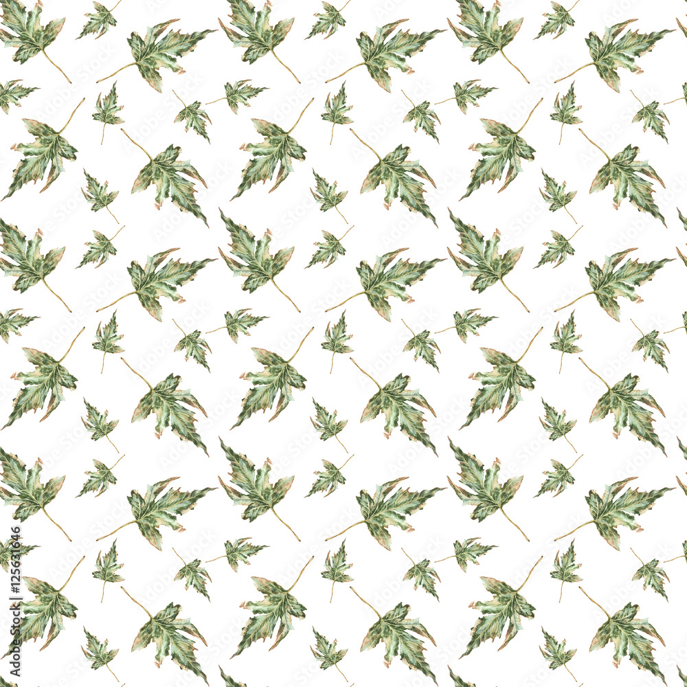 Pattern_green_autumn_leaves Pattern_green_autumn_leaves