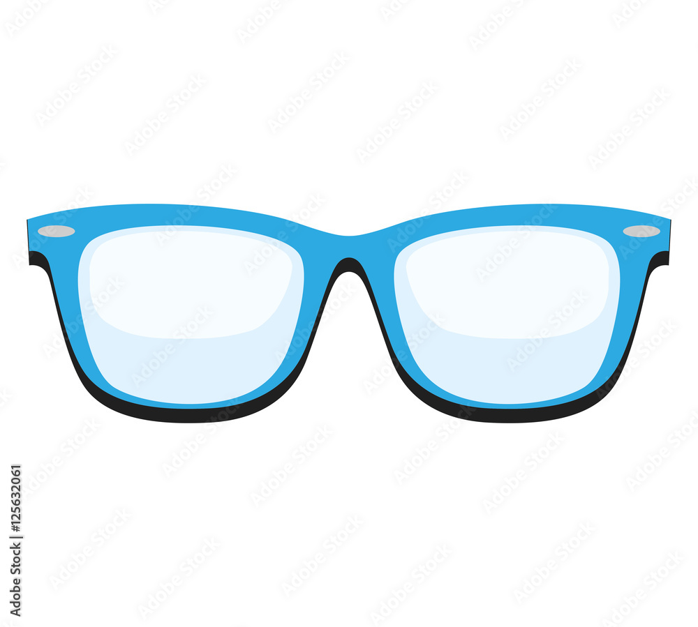 style glasses isolated icon vector illustration design style glasses isolated icon vector illustration design