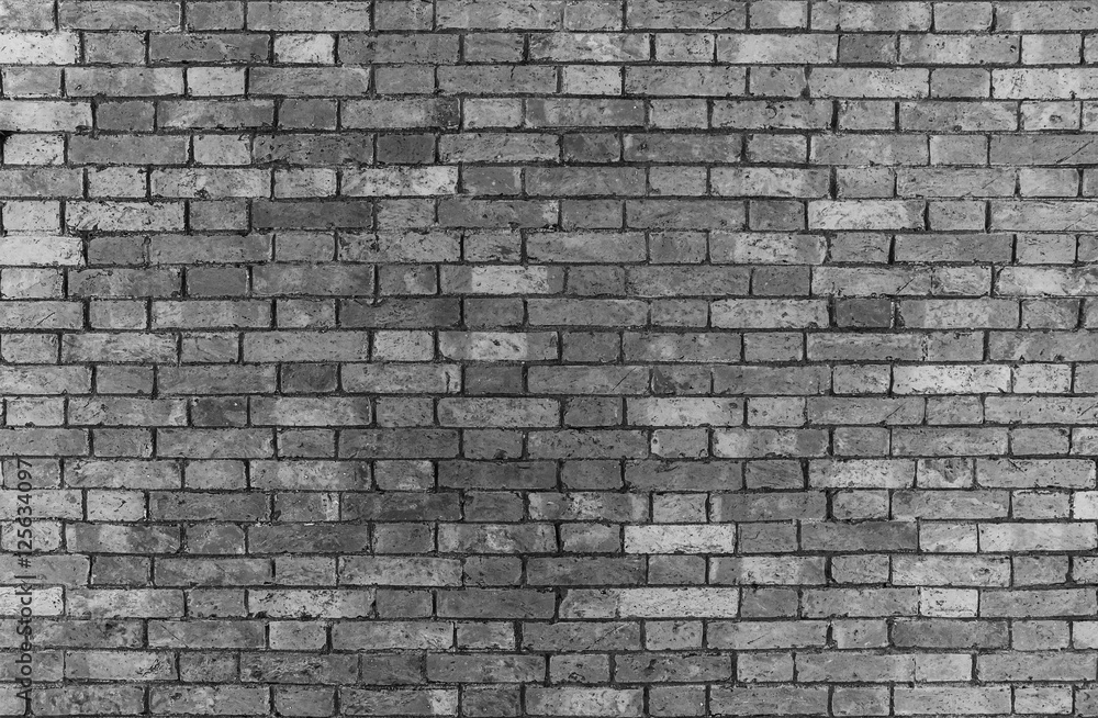 Background with brick and concrete, in black and white Background with brick and concrete, in black and white