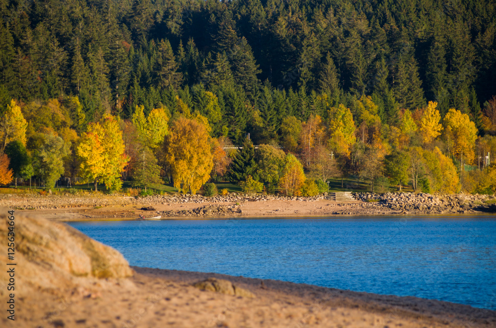 Herbstfarben am schönen Schluchsee Herbstfarben am schönen Schluchsee