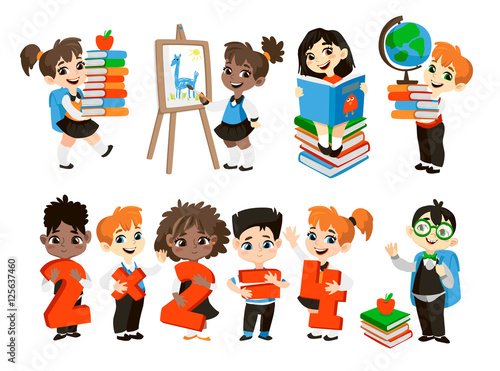 Back to school illustration.