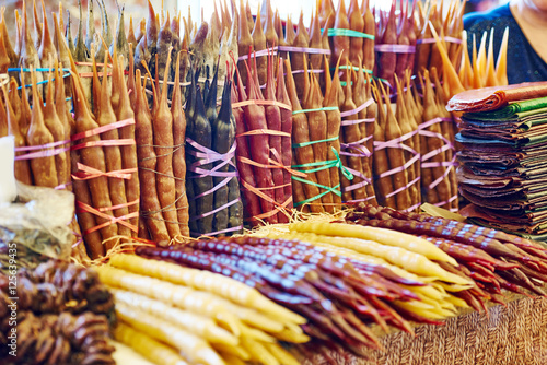 Churchkhela. Traditional Georgian candy