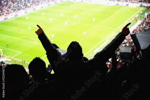 Obraz na płótnie stadion cheer people