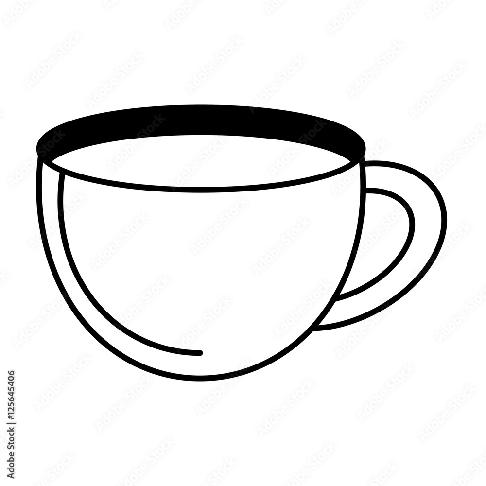 cup beverage isolated icon vector illustration design cup beverage isolated icon vector illustration design