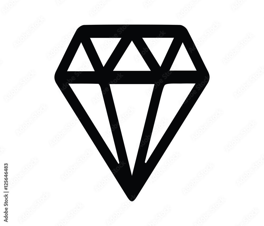 Diamond Icon Design Diamond Icon Design